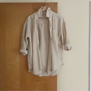 Aerie Pool to Party Cover Up Shirt